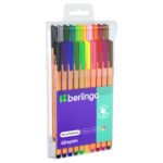 ΣΕΤ ΣΤΥΛΟ FINELINERS "RAPIDO" 0,4mm 20 ΧΡΩΜΑΤΑ BERLINGO