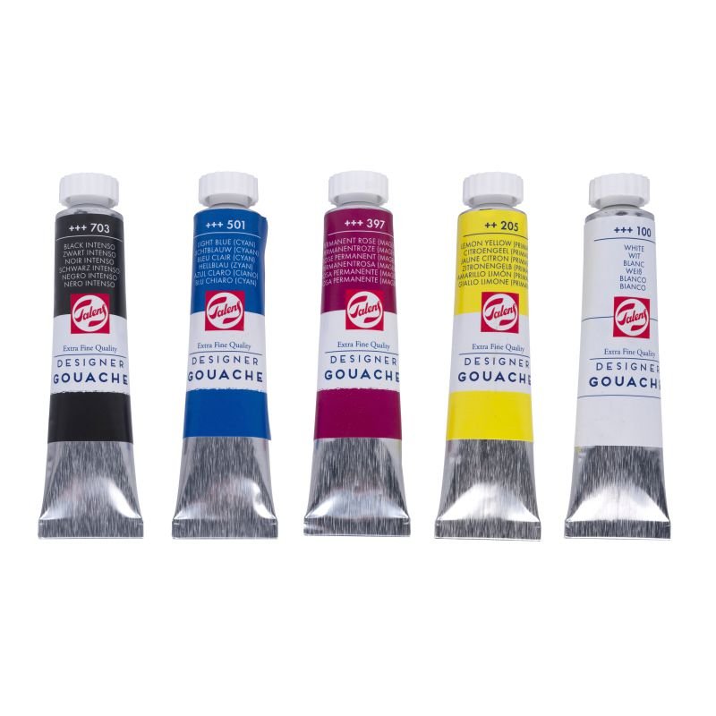GOUACHE COLOUR Mixing Set 5x20ml