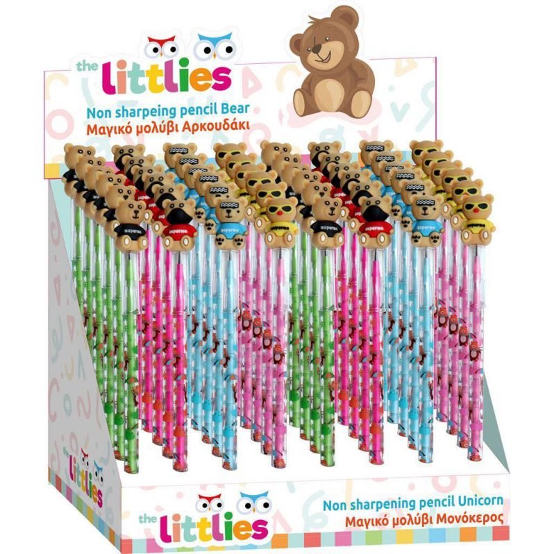 68053-1 ΜΑΓΙΚΟ ΜΟΛΥΒΙ ΑΡΚΟΥΔΑΚΙ ΔΙΑΦ ΧΡΩΜ THE LITTLIES - Image 1