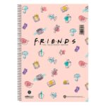 ΤΕΤΡΑΔΙΟ ΣΠΙΡΑΛ "FRIENDS CENTRAL PERK" 17x25/60ΣΕΛ-1 ΘΕΜΑ (ΣΥΣ-10ΤΕΜ) - Image 3