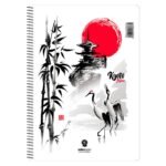 ΤΕΤΡΑΔΙΟ ΣΠΙΡΑΛ "KYOTO" 17x25/240ΣΕΛ-4 ΘΕΜΑΤΑ (ΣΥΣΚ-6ΤΕΜ) - Image 2