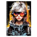 ΤΕΤΡΑΔΙΟ ΣΠΙΡΑΛ "GAMER 17x25/180ΣΕΛ-3 ΘΕΜΑΤΑ (ΣΥΣΚ-6ΤΕΜ) - Image 2