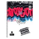 ΤΕΤΡΑΔΙΟ ΣΠΙΡΑΛ "GRAFFITI" 17x25/60ΣΕΛ-1 ΘΕΜΑ (ΣΥΣΚ-10ΤΕΜ) - Image 4
