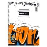 ΤΕΤΡΑΔΙΟ ΣΠΙΡΑΛ "GRAFFITI" 17x25/120ΣΕΛ-2 ΘΕΜΑΤΑ (ΣΥΣΚ-10ΤΕΜ) - Image 3