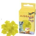 ΨΗΦΙΔΕΣ  ΜΩΣΑΪΚΑ ΠΛΑΚΑΚΙΑ 200gr 300τεμ  10X10MM LEMON YELLOW