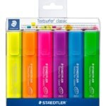 ΣΕΤ ΜΑΡΚΑΔΟΡΟΙ ΥΠΟΓΡΑΜΜΙΣHΣ TEXTSURFER CLASSIC STAEDTLER 6ΤΕΜ