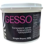 ΑΣΤΑΡΙ  GESSO ΔΙΑΦΑΝΟ  500ML  ΥΠΟΣΤΡΩΜΑ ΖΩΓΡΑΦΙΚΗΣ