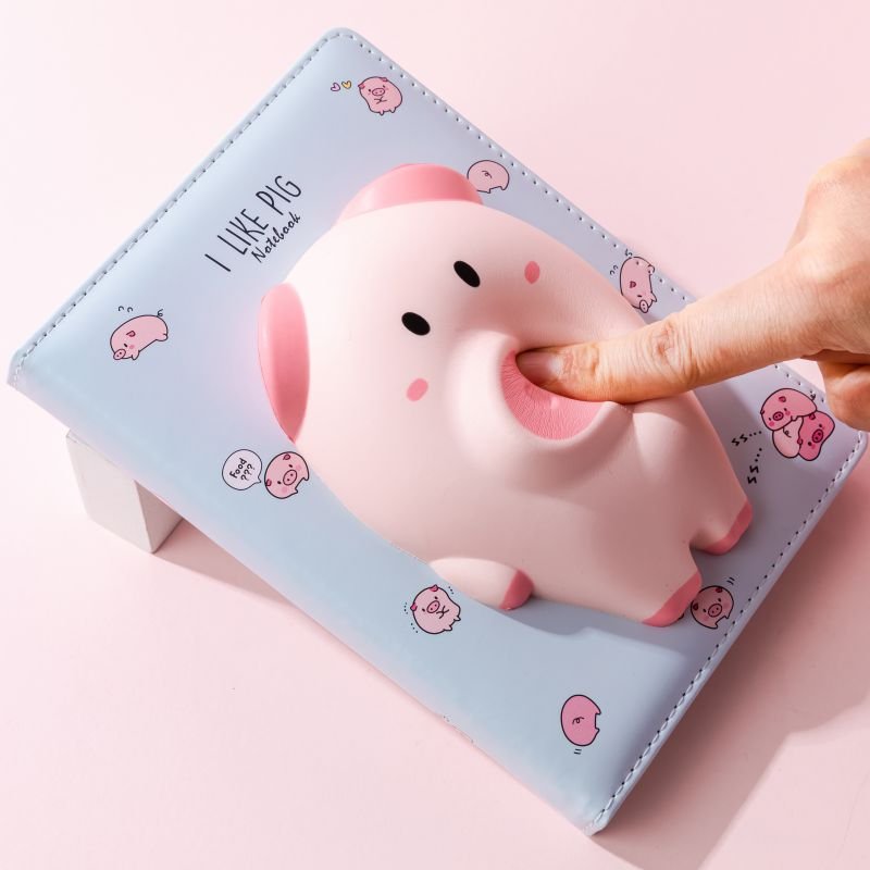 ΣΗΜΕΙΩΜΑΤΑΡΙΟ SQUISHY "PIG"