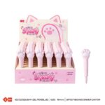 ΣΤΥΛΟ GEL SQUISHY "CAT PAW" 0.5mm ΜΠΛΕ ΜΕΛΑΝΙ MANAL (ΣΥΣΚ-36ΤΕΜ)