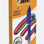 ΣΤΥΛΟ BIC SMOOTH B12 BLU 1.0mm 4 ΧΡΩΜΑΤΩΝ (ΣΥΣΚ-12TEM)