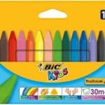 ΣΕΤ ΚΗΡΟΜΠΟΓΙΑ ΤΡΙΓΩΝΙΚΗ BIC JUMBO 12 ΧΡΩΜΑΤΑ