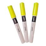 ΜΑΡΚΑΔΟΡΟΙ 2ΜΜ ΑΚΡΥΛΙΚΟΙ CARIOCA ΚΙΤΡΙΝΟ  FLUO  ΓΙΑ ΟΛΕΣ ΤΙΣ  ΕΠΙΦΑΝΕΙΕΣ