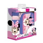 ΣΕΤ ΦΑΓΗΤΟΥ DISNEY "MINNIE MOUSE" ΦΑΓΗΤΟΔΟΧΕΙΟ 800ml-ΠΑΓΟΥΡΙ ΑΛΟΥΜΙΝΙΟΥ 500ml