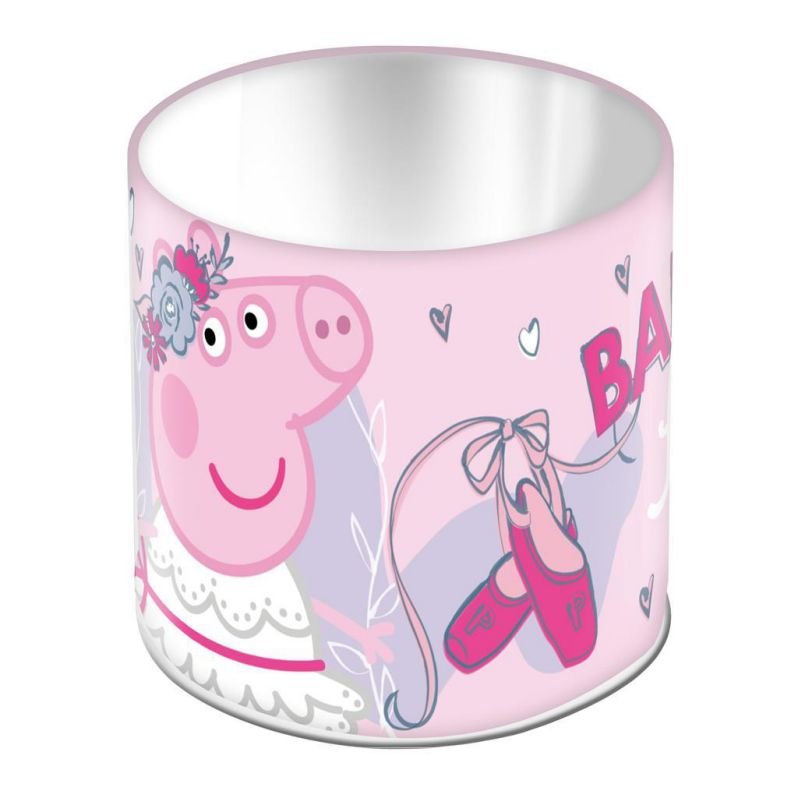 69337-1 ΜΟΛΥΒΟΘΗΚΗ ΜΕΤΑΛΛΙΚΗ PEPPA PIG 10x11cm - Image 1