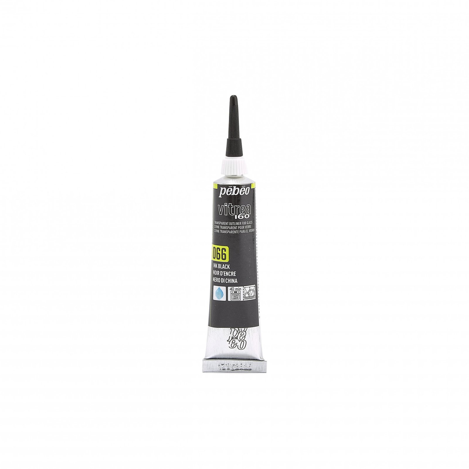 69423-1 ΠΕΡΙΓΡΑΜΜΑ VITREA 160 RELIEF Ink black 20 ml - Image 1