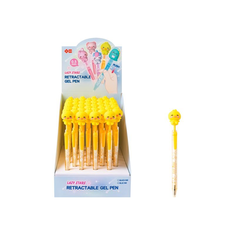 69454-1 ΣΤΥΛΟ GEL PEN DUCK 0.5MM, BLUE INK (ΣΥΣ-36ΤΕΜ) - Image 1