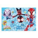 ΠΑΖΛ 2 ΣΕ 1 ΣΕ ΜΕΤΑΛΛΙΚΗ ΜΠΑΛΑ "SPIDEY AND HIS AMAZING FRIENDS" 60ΤEM - Image 3
