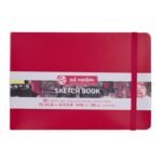 ΜΠΛΟΚ ΣΧΕΔΙΟΥ 15x21 Red ΠΛΑΓΙΟ ΜΕ ΛΑΣΤΙΧΟ ART CREATION 140g 80 ΦΥΛΛΑ (ΣΥΣΚ-5ΤΕΜ)