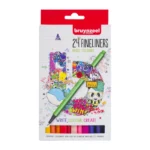 ΣΕΤ FINELINER BRUYNZEEL  24 ΧΡΩΜΑΤΑ