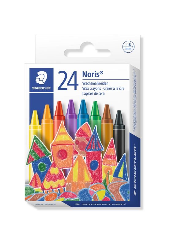 00616-1 ΣΕΤ ΚΗΡΟΜΠΟΓΙΑΣ 220NC24 NORIS CLUB STAEDTLER 24ΤΕΜ - Image 1