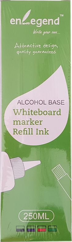 00856-1 ΜΕΛΑΝΙ ΑΣΠΡΟΠΙΝΑΚΑ 250ML ΜΠΛΕ EN-EGEND - Image 1