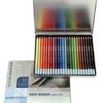 ΣΕΤ ΜΟΛΥΒΙΑ WATERCOLOUR 24ΤΕΜ VAN GOGH ΣΕ ΜΕΤΑΛΛΙΚΗ ΚΑΣΕΤΙΝΑ