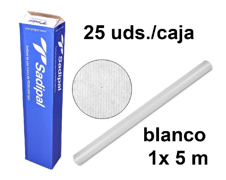 ΧΑΡΤΙ ΚΡΑΦΤ ΛΕΥΚΟ 1x5m SADIPAL