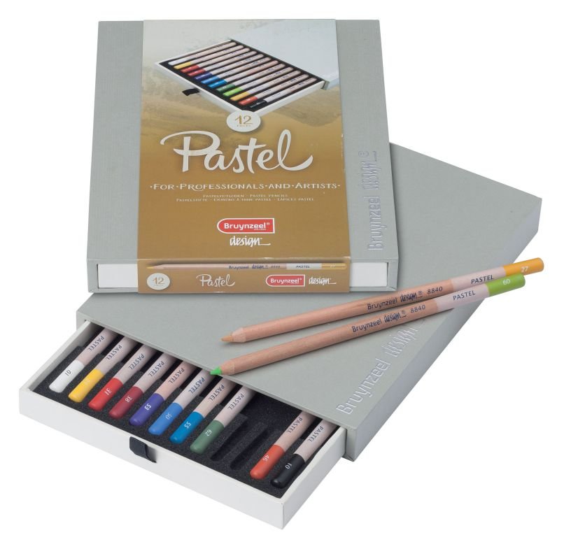11764-1 ΞΥΛΟΜΠΟΓΙΑ PASTEL BOX 12 PENCILS SAKURA - Image 1