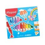 ΜΑΡΚΑΔΟΡΟΙ ΖΩΓΡΑΦΙΚΗΣ ΧΟΝΤΡΟΙ  12ΤΕΜ COLOR PEPS MAXI  (ΣΥΣΚ-12ΤEΜ)