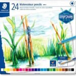 ΣΕΤ ΜΟΛΥΒΙΑ WATERCOLOUR ΣΕ ΜΕΤΑΛΛΙΚΗ ΚΑΣΕΤΙΝΑ STAEDTLER 24ΤΕΜ