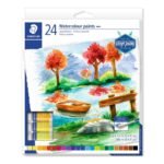 ΣΕΤ WATERCOLOUR ΧΡΩΜΑΤΑ 8880 STAEDTLER 24ΤΕΜx12ml