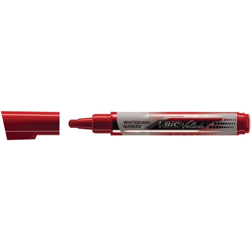ΜΑΡΚΑΔΟΡΟΣ ΑΣΠΡΟΠΙΝΑΚΑ VELLEDA ΚΟΚΚΙΝΟ BIC )