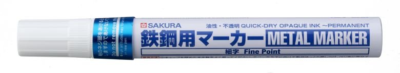 ΜΑΡΚΑΔΟΡΟΣ ΑΝΕΞΙΤΗΛΟΣ ΜΕΤΑΛΛΙΚΟ FINE 2mm Sky Blue SAKURA