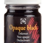 WATER BASED COLOUR WASCO OPAQUE Black 50ml