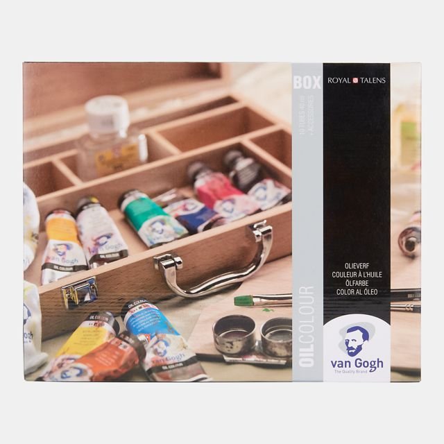 ΣΕΤ ΛΑΔΙΑ VAN GOGH ΣΕ ΞΥΛΙΝΗ ΚΑΣΕΤΙΝΑ 10x40ml BASIC BOX
