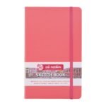 ΜΠΛΟΚ ΣΧΕΔΙΟΥ 13x21 Coral Red ΜΕ ΛΑΣΤΙΧΟ ART CREATION 140g 80 ΦΥΛΛΑ