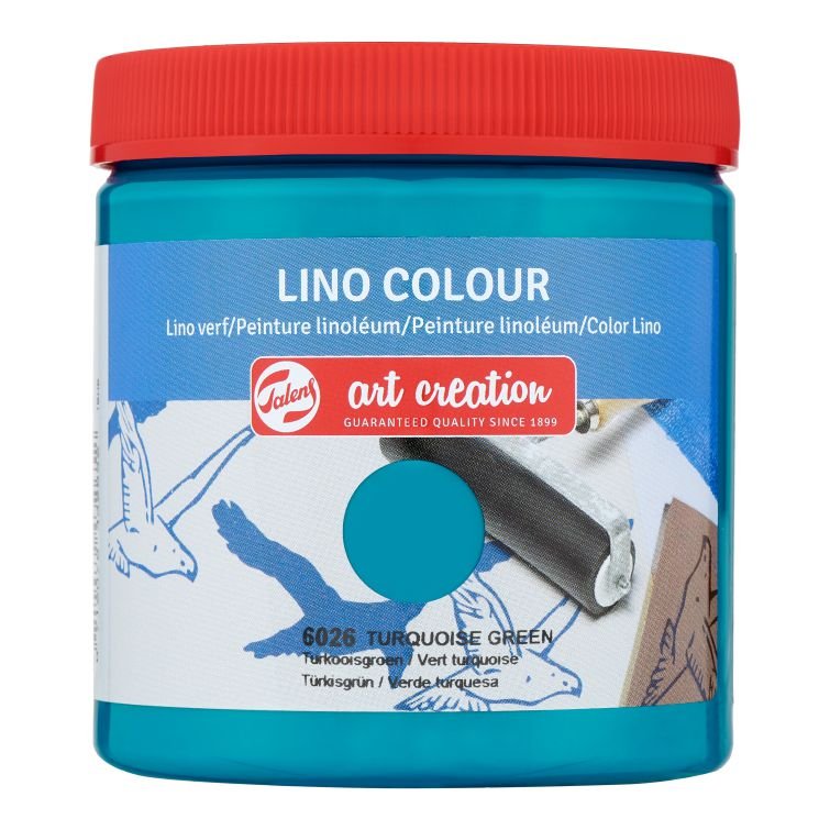 59495-1 ΧΡΩΜΑ ΓΙΑ ΛΙΝΟΛΕΟΥΜ A/C 250ml 6026 Turquoise Green - Image 1