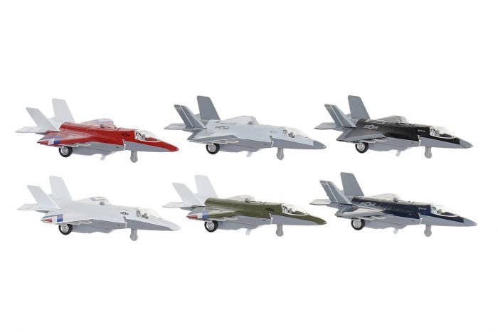 59566-1 ΠΑΙΧΝΙΔΙ ΑΕΡΟΠΛΑΝΑΚΙ ΜΕ ΦΩΤΑΚΙ LED 13.5X20X5.5 AIRPLANE 6 ΣΧΕΔΙΑ - Image 1