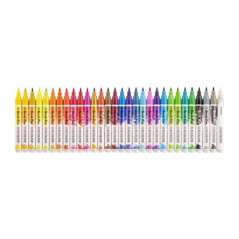 ΣΕΤ ECOLINE ROYAL BRUSHPEN 30ΤΕΜ TALENS
