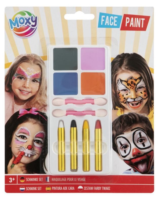 59973-1 ΣΕΤ ΖΩΓΡΑΦΙΚΗΣ ΠΡΟΣΩΠΟΥ FACE PAINTING ΜΙΚΡΟ - Image 1