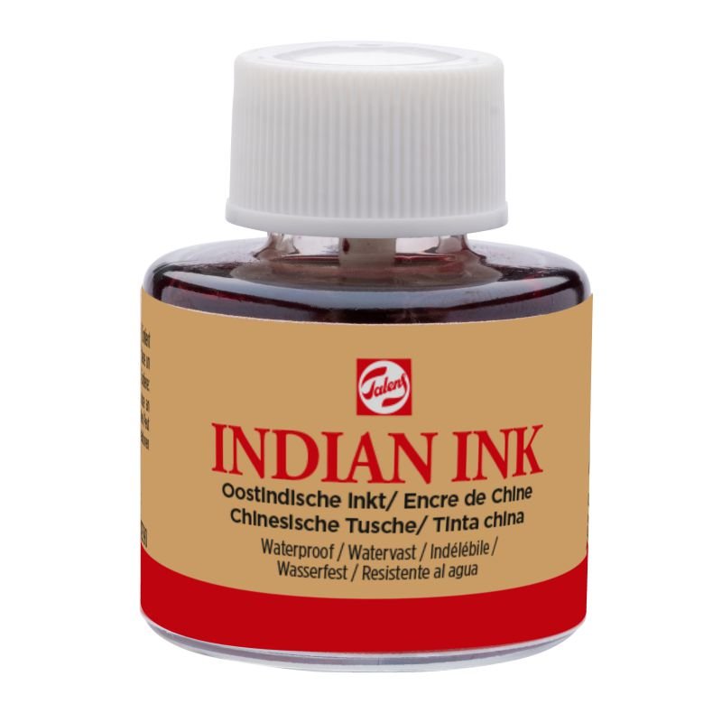 ΜΕΛΑΝΙ INDIAN INK 11ml BLACK No700 TALENS