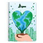 ΤΕΤΡΑΔΙΟ ΣΠΙΡΑΛ "LIVE GREEN" 17x25/60 ΦΥΛΛΑ 3 ΘΕΜΑΤΩΝ