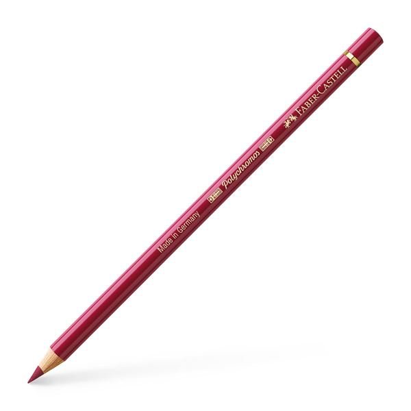 60951-1 ΞΥΛΟΜΠΟΓΙΑ POLYCHROMOS 225 DARK RED FABER CASTELL - Image 1