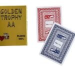ΤΡΑΠΟΥΛΑ ΠΛΑΣΤΙΚΗ POKER CLUB ΜΠΛΕ Ή ΚΟΚΚΙΝΗ ΤΥΠΟΥ MODIANO