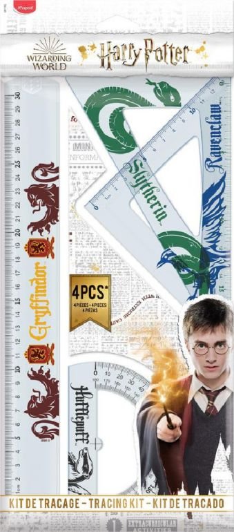 62472-1 ΓΕΩΜΕΤΡΙΚΟ ΣΕΤ ΟΡΓΑΝΩΝ HARRY POTTER ΣΕΤ 4ΤΕΜ - Image 1