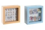 ΚΟΥΜΠΑΡΑΣ MDF GLASS 18X7X18 2 ΣΧΕΔΙΑ - Image 3