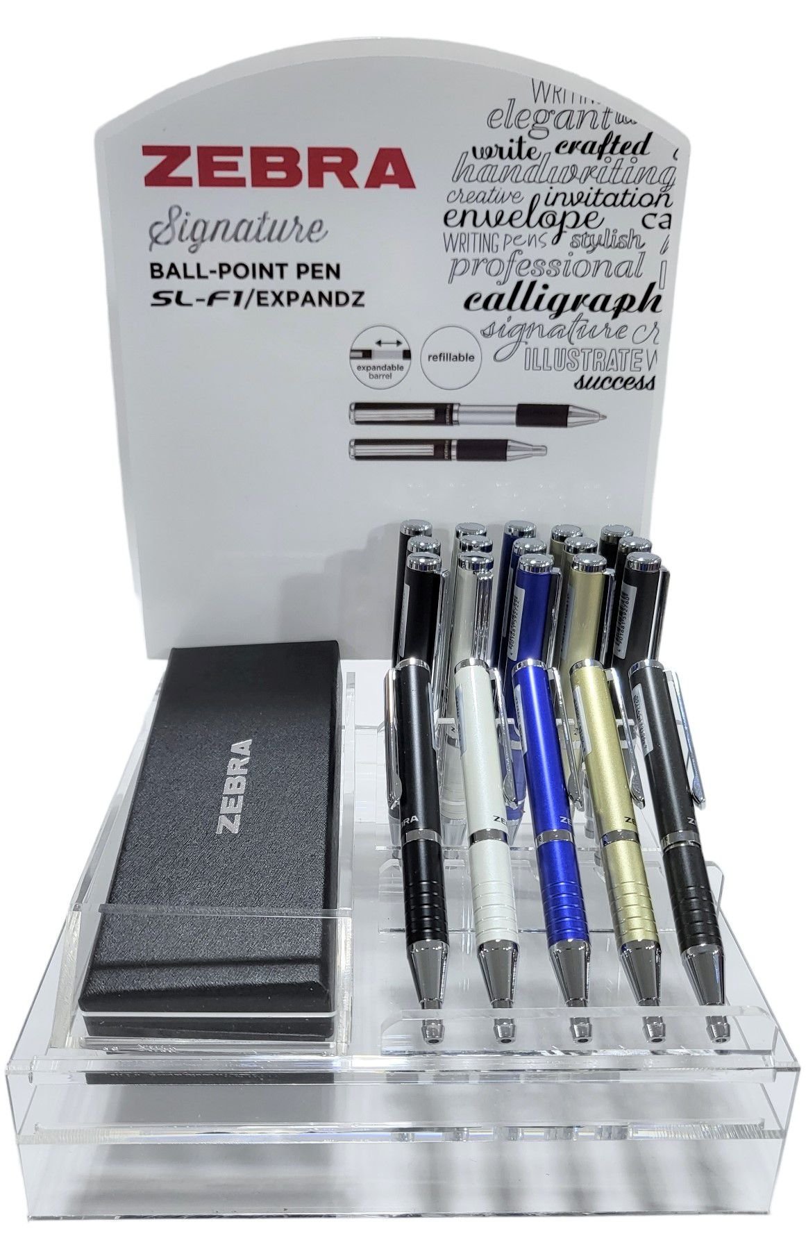 63126-1 ΣΤΥΛΟ ZEBRA ΣΤΥΛΟ ΔΙΑΡΚΕΙΑΣ ΠΤΥΣΣΟΜΕΝΟ BALLPOINT ΜΕ ΜΠΛΕ MΕΛΑΝΙ (ΣΥΣΚ-20ΤΕΜ) - Image 1