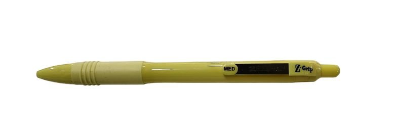 ΣΤΥΛΟ ZEBRA Z-GRIP PASTEL 1,0 ΣΤΥΛΟ ΚΙΤΡΙΝΟ BALL ΜΠΛΕ