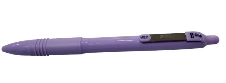 63719-1 ΣΤΥΛΟ ZEBRA Z-GRIP PASTEL 1,0 ΣΤΥΛΟ ΒΙΟΛΕΤΙ BALL ΜΠΛΕ - Image 1