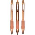 ΣΤΥΛΟ  ZEBRA BALL Z-GRIP  SMOOTHE  ROSE GOLD 1.0MM  (Συσκ-12τεμ)